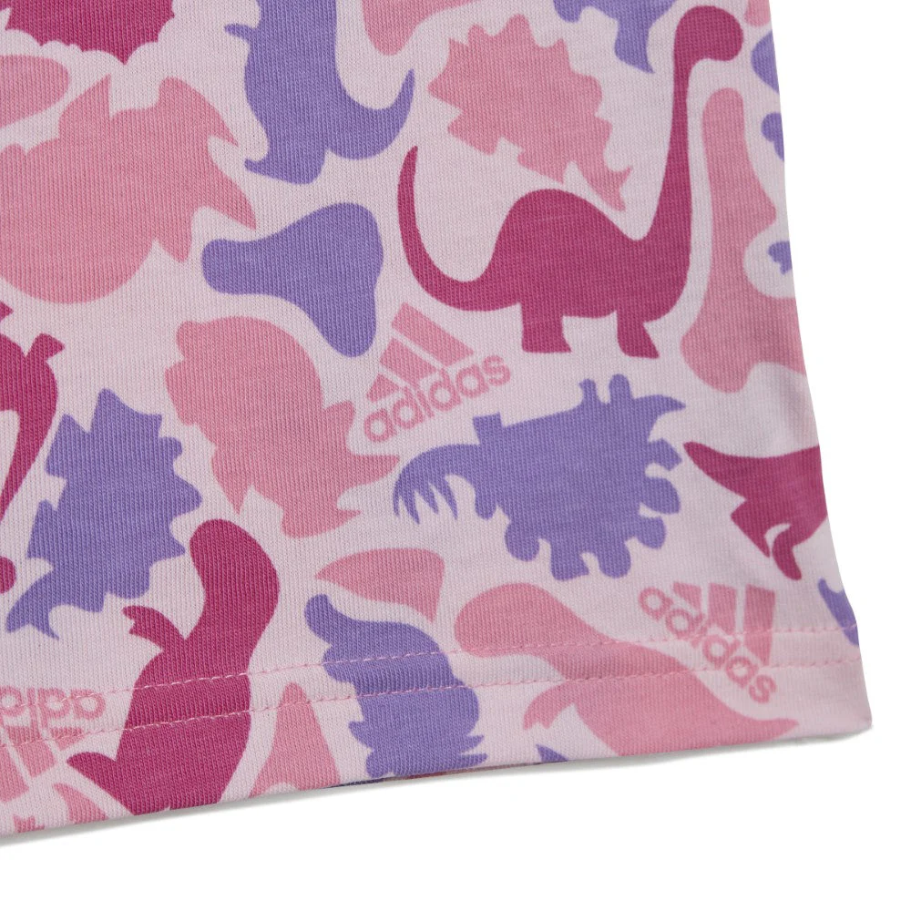 Dino Camo Allover Print Tee and Short Matching Set - Image 3