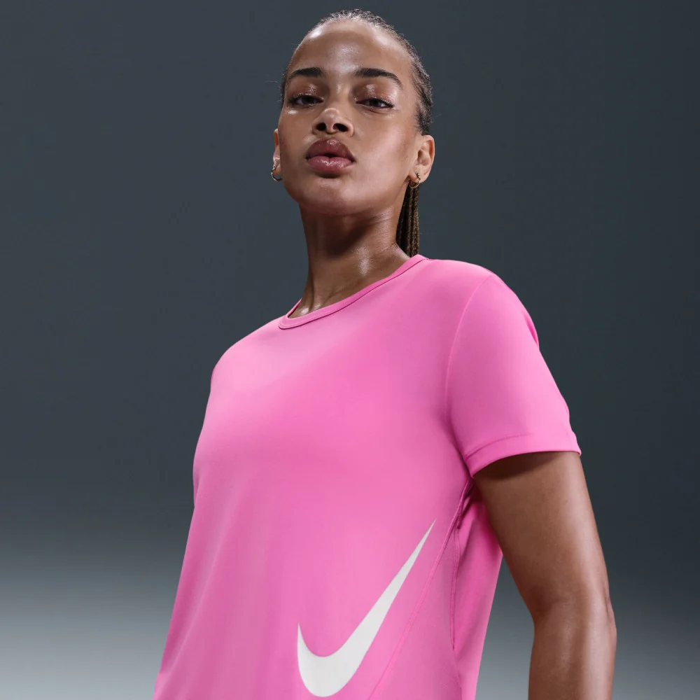 Nike Tempo Swoosh Dri-Fit Short-Sleeve Running Top - Image 6