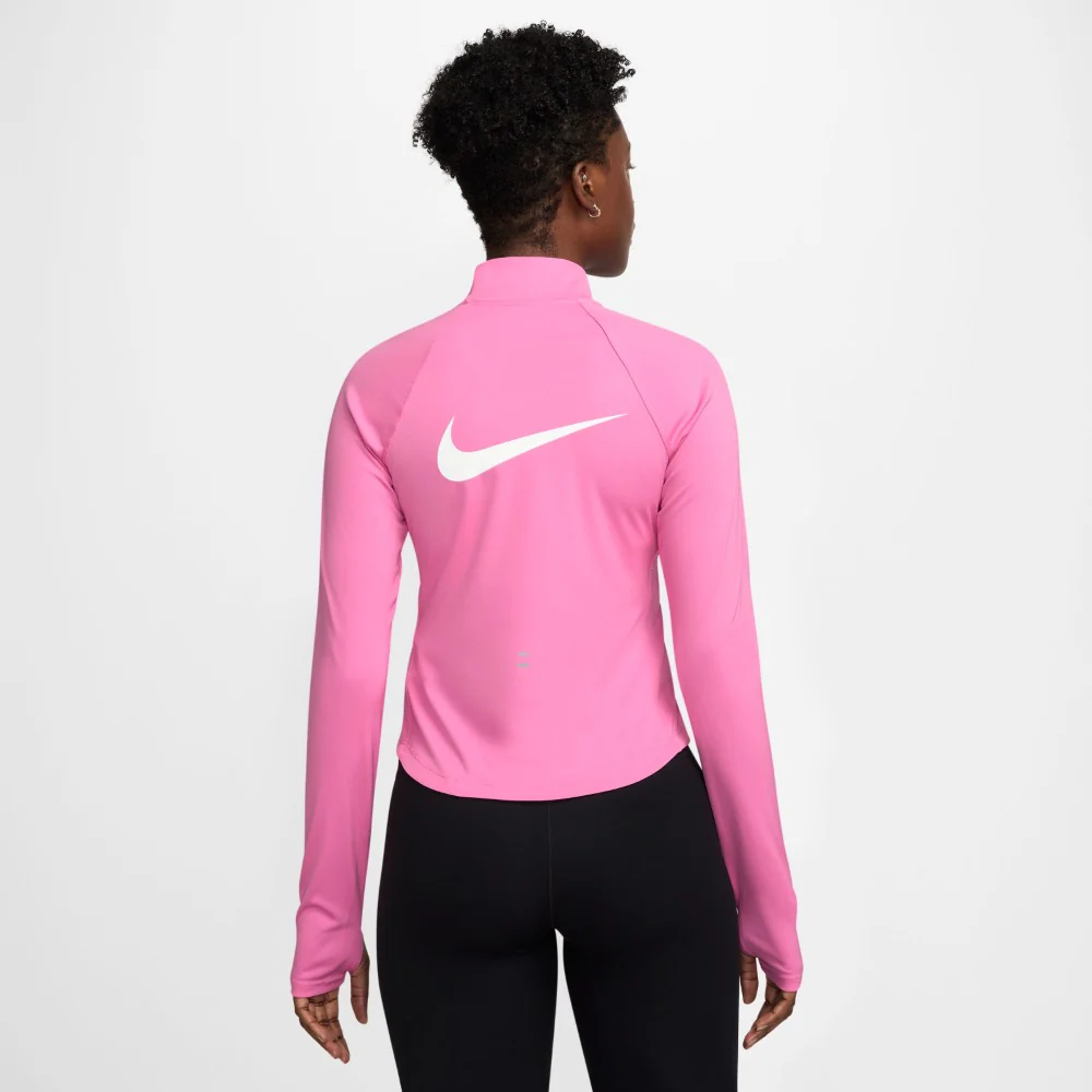 Tempo Swoosh Run Dri-FIT 1/4-Zip Running Long Sleeve T-shirt - Image 2