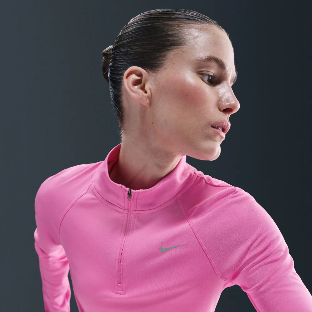 Tempo Swoosh Run Dri-FIT 1/4-Zip Running Long Sleeve T-shirt - Image 3