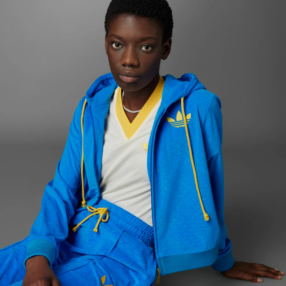 Adicolor 70s Velour Zip Hoodie - Image 2
