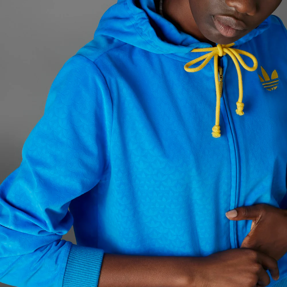 Adicolor 70s Velour Zip Hoodie - Image 5