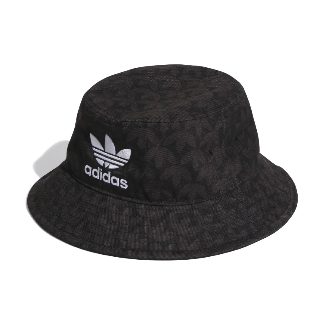 Monogram Print Bucket Hat