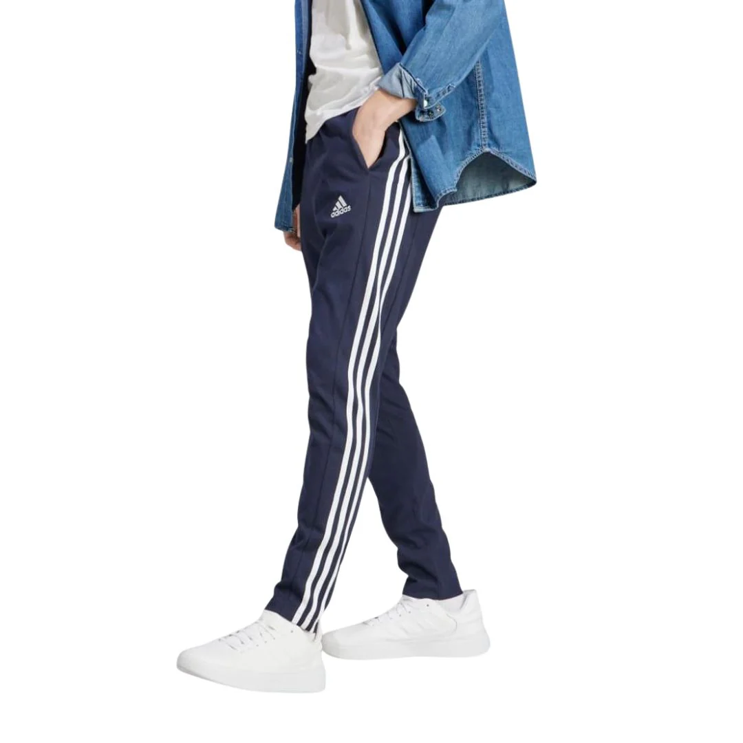 Essentials Single Jersey Tapered Open Hem 3-Stripes Joggers