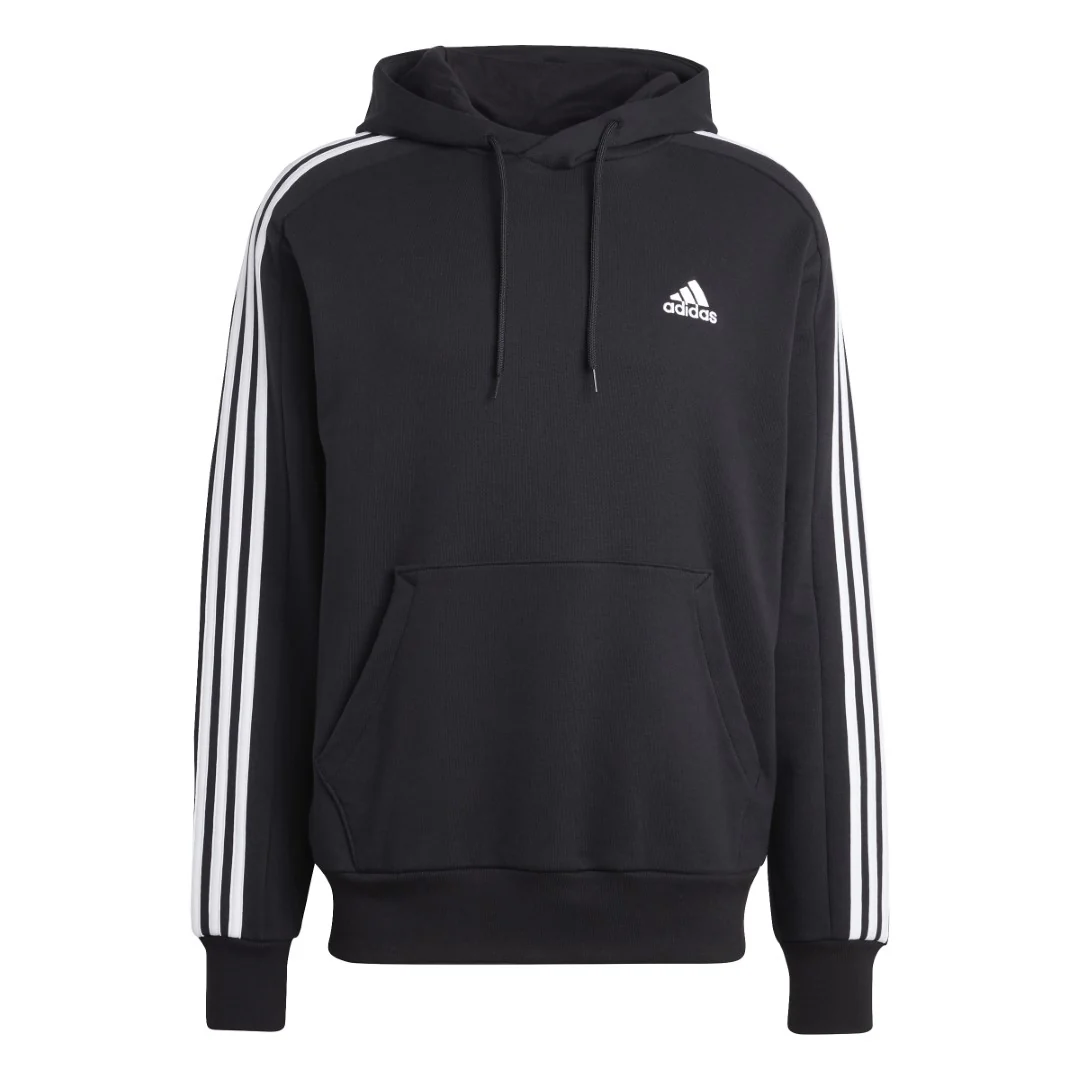 Essentials French Terry 3-Stripes Hoodie - Image 2