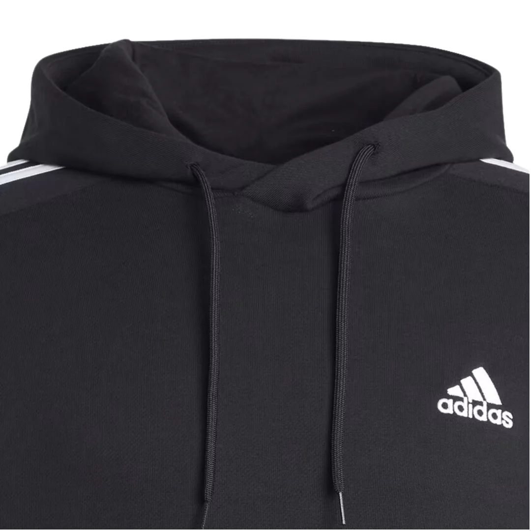 Essentials French Terry 3-Stripes Hoodie - Image 4