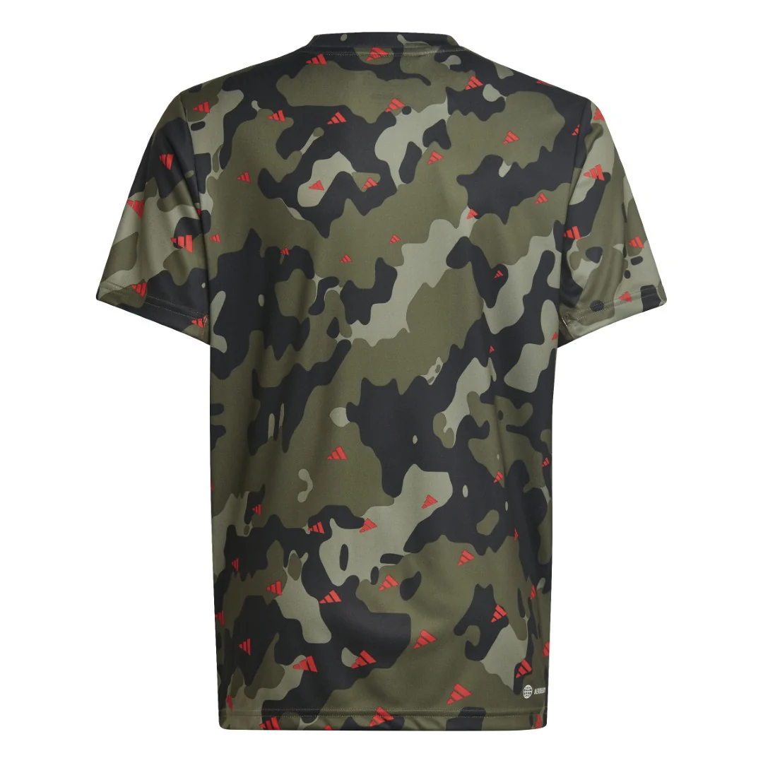 Train Essentials Seasonal Aeroready Allover Print Regular-Fit T-Shirt - Image 4