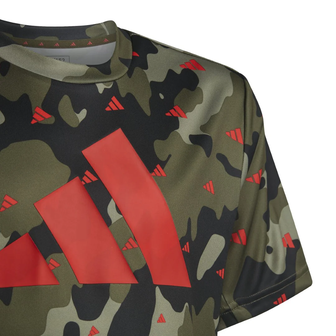 Train Essentials Seasonal Aeroready Allover Print Regular-Fit T-Shirt - Image 5