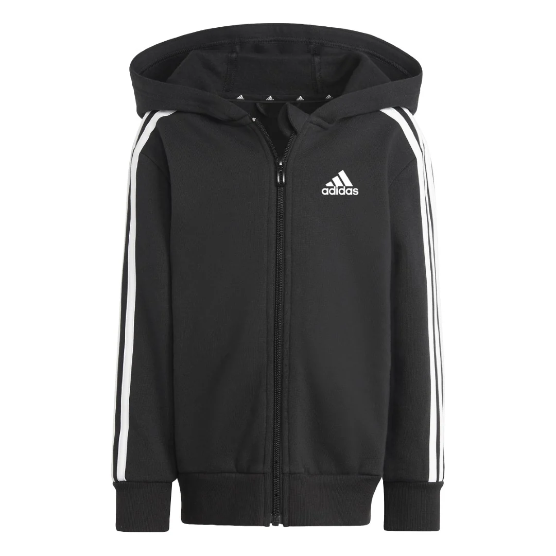 Essentials 3-Stripes Zip Hooded Jacket