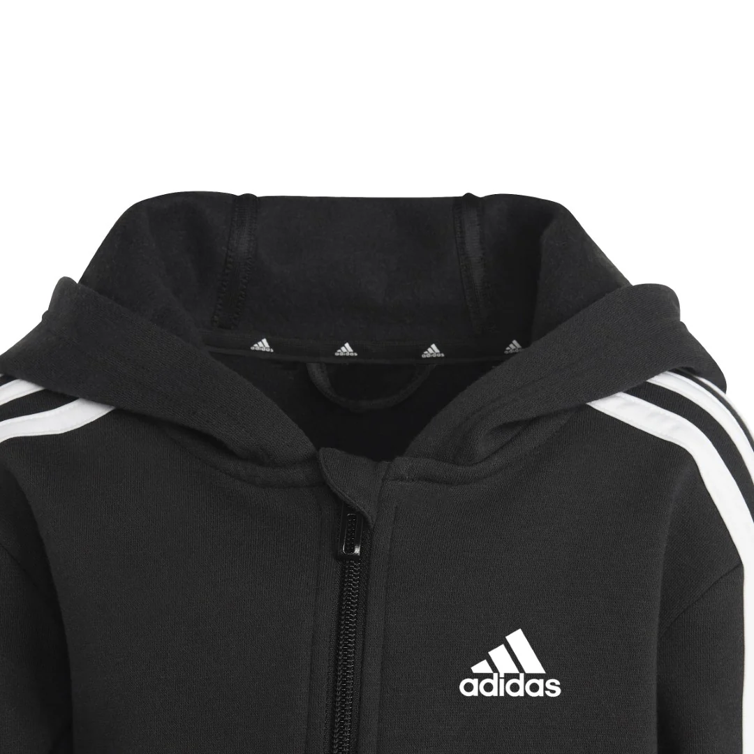 Essentials 3-Stripes Zip Hooded Jacket - Image 3