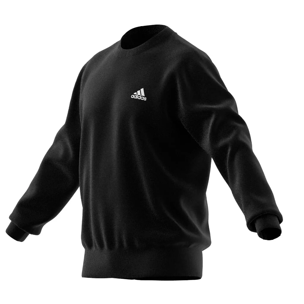 Essentials French Terry Embroidered Small Logo Sweatshirt - Image 13