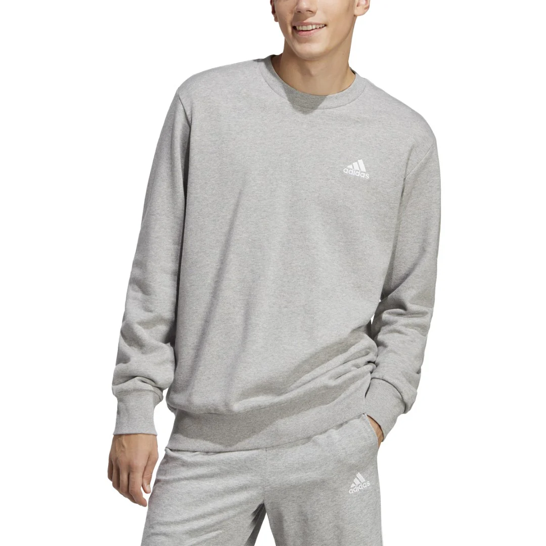 Essentials French Terry Embroidered Small Logo Sweatshirt - Image 4