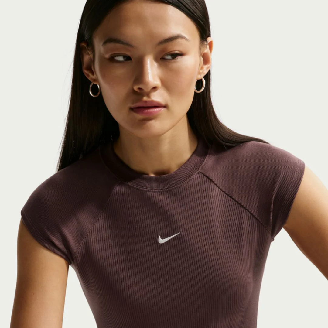 Sportswear Chill Knit Slim Short-Sleeve Ribbed Top - Image 4