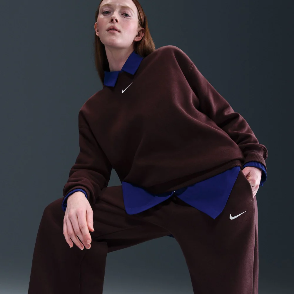 Phoenix Fleece High-Waisted Wide-Leg Trousers - Image 3