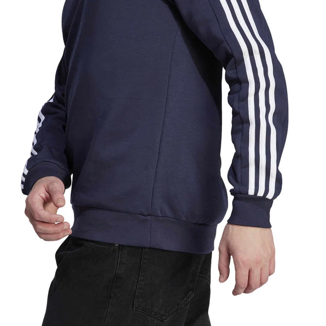 Essentials Fleece 3-Stripes Sweatshirt - Image 4