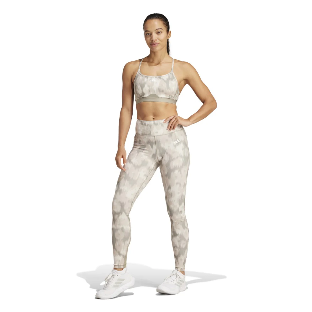 Optime Essentials Allover Print Flower Tie-Dye Leggings - Image 3