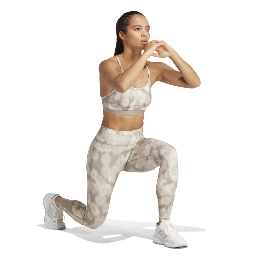 Optime Essentials Allover Print Flower Tie-Dye Leggings - Image 4