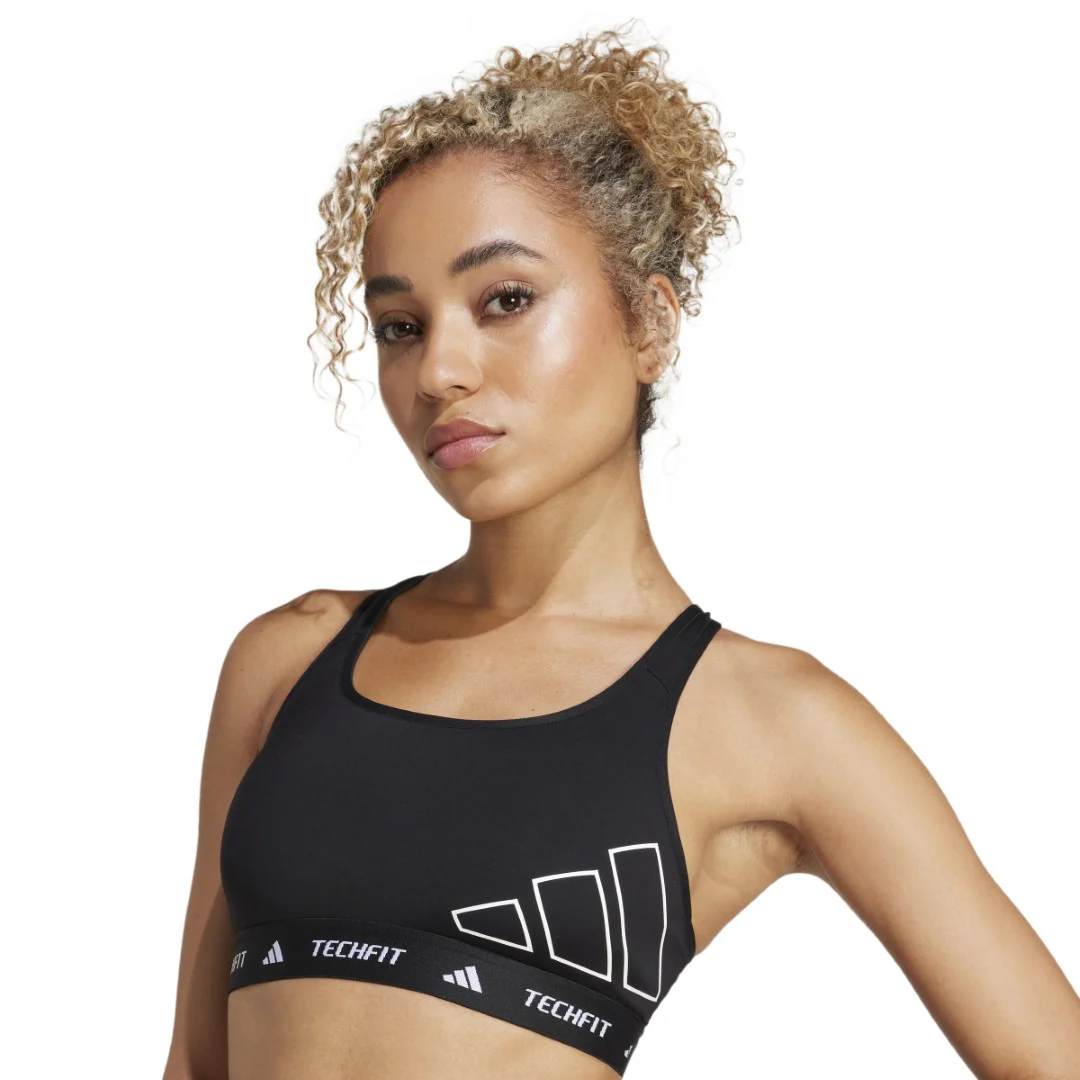 Techfit Medium-Support Graphic Sports Bra - Image 4