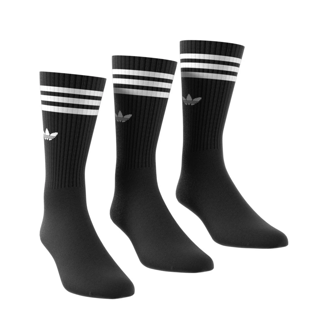 Solid Crew Socks 3 Pairs - Image 2