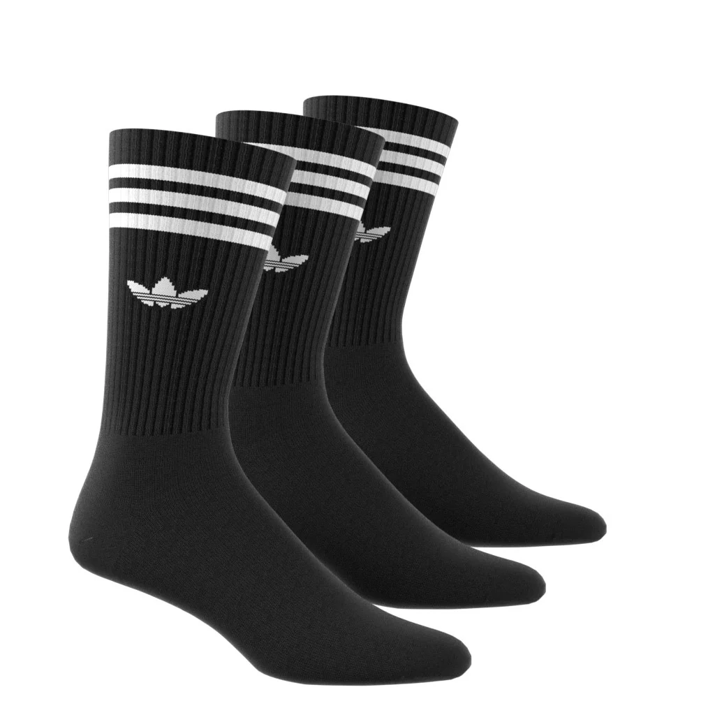 Solid Crew Socks 3 Pairs - Image 3