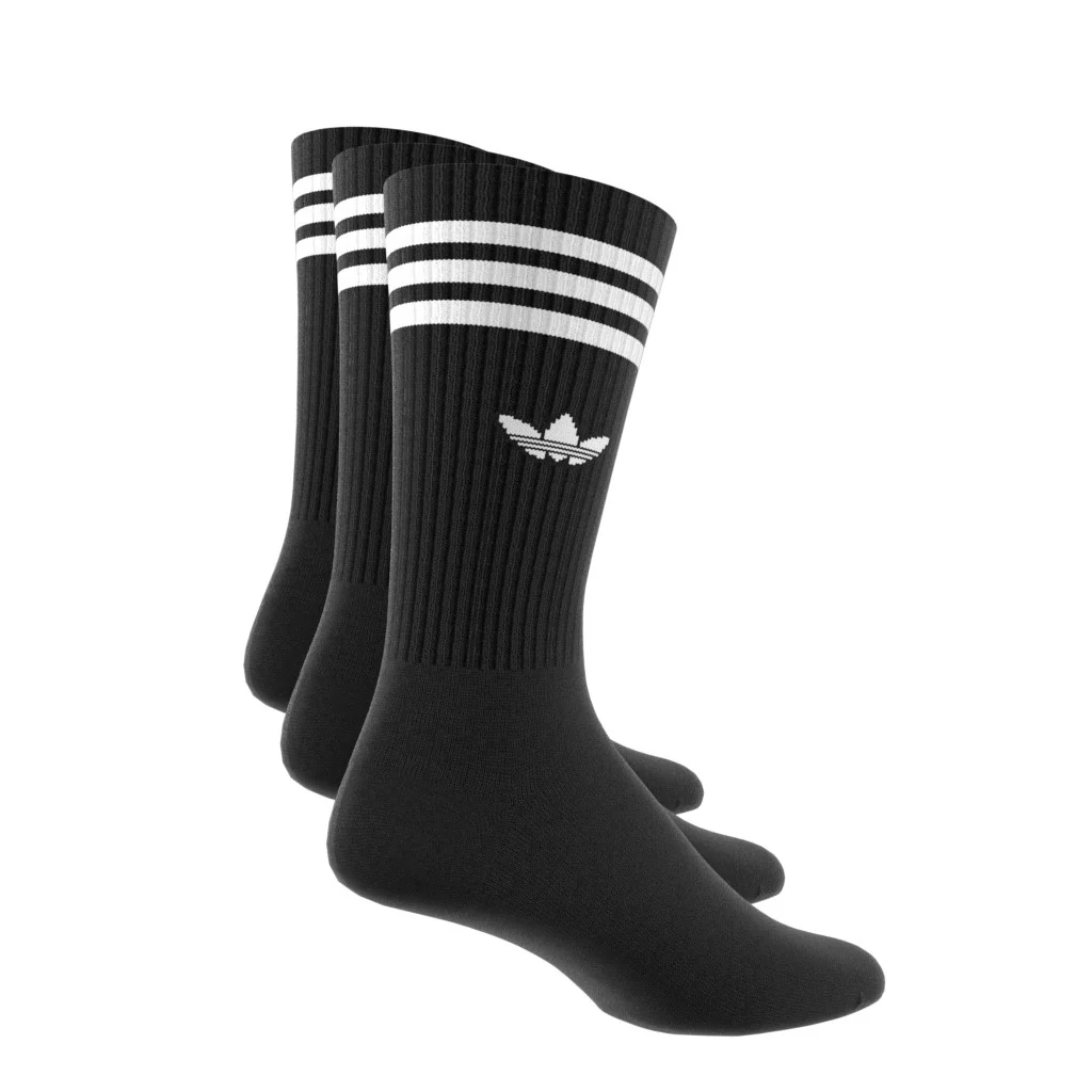 Solid Crew Socks 3 Pairs - Image 4