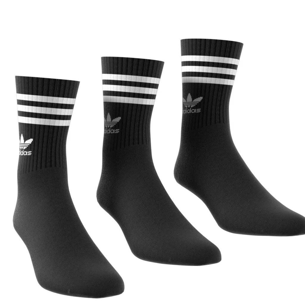 Mid Cut Crew Socks 3 Pairs - Image 2