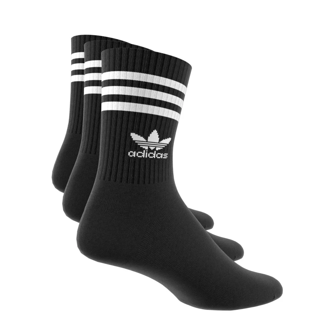 Mid Cut Crew Socks 3 Pairs - Image 4
