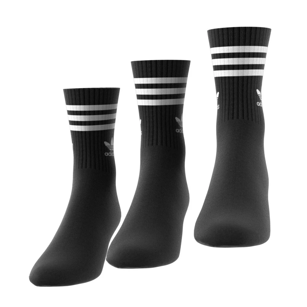 Mid Cut Crew Socks 3 Pairs - Image 9