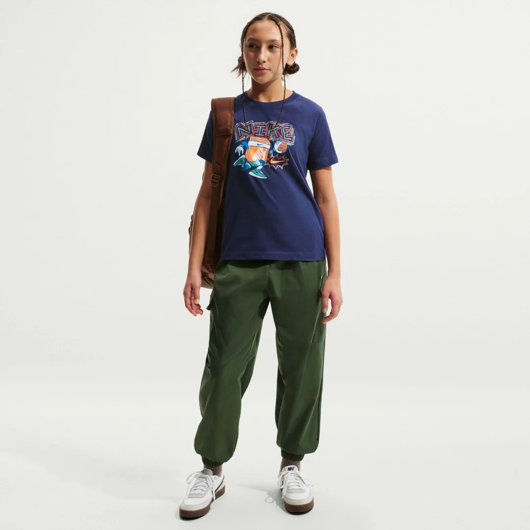 Sportswear Boxy Hoops T-Shirt - Image 3