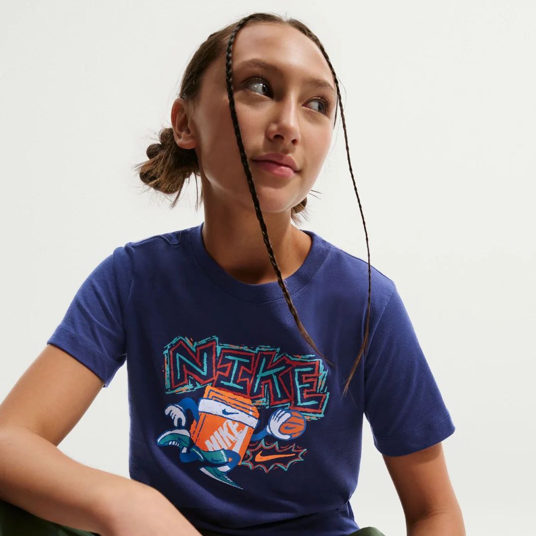 Sportswear Boxy Hoops T-Shirt - Image 5