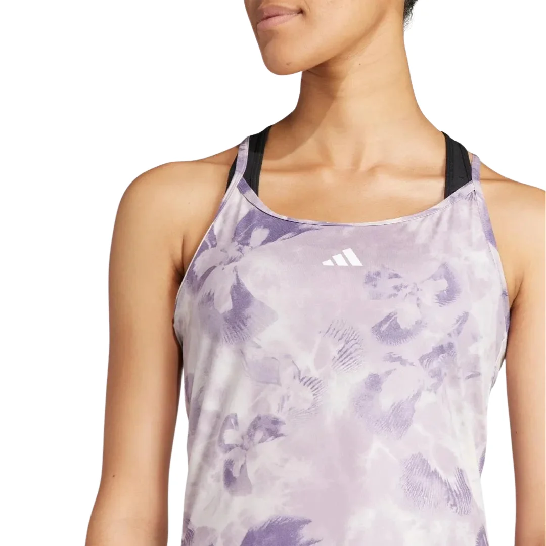 Train Essentials Aop Flower Tie-Dye Tank Top - Image 3