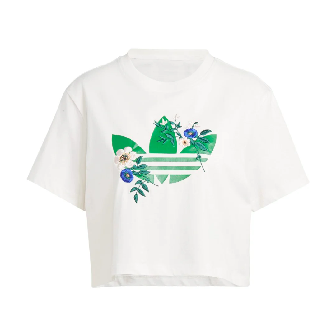 Fashion Graphics Floral Trefoil Tee