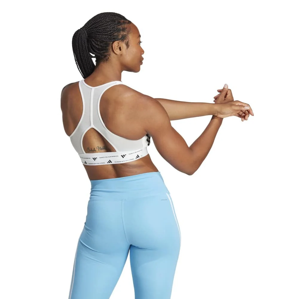 Powerimpact Train Medium-Support 3-Stripes Bra - Image 6