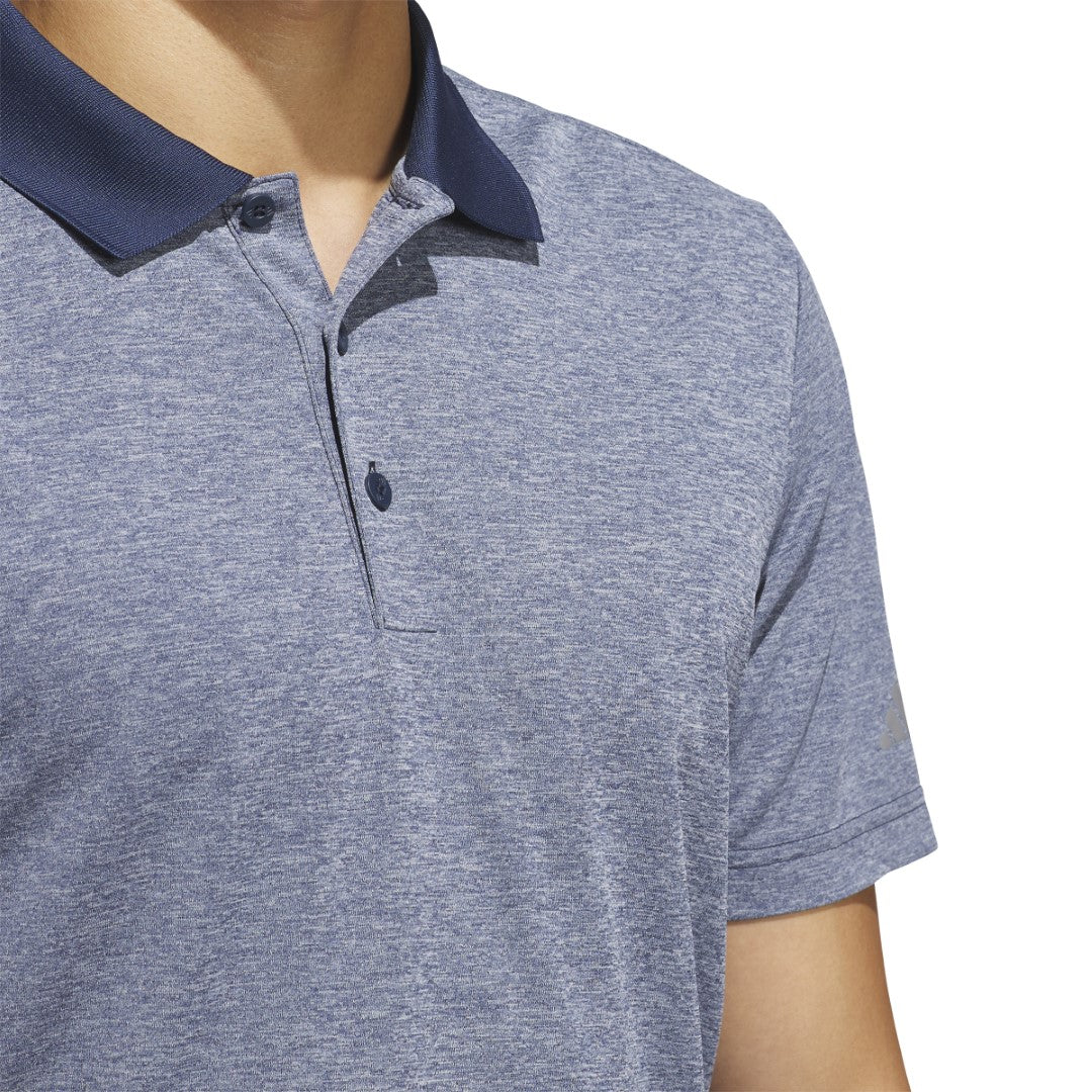 Performance Heathered Polo T-shirt - Image 3