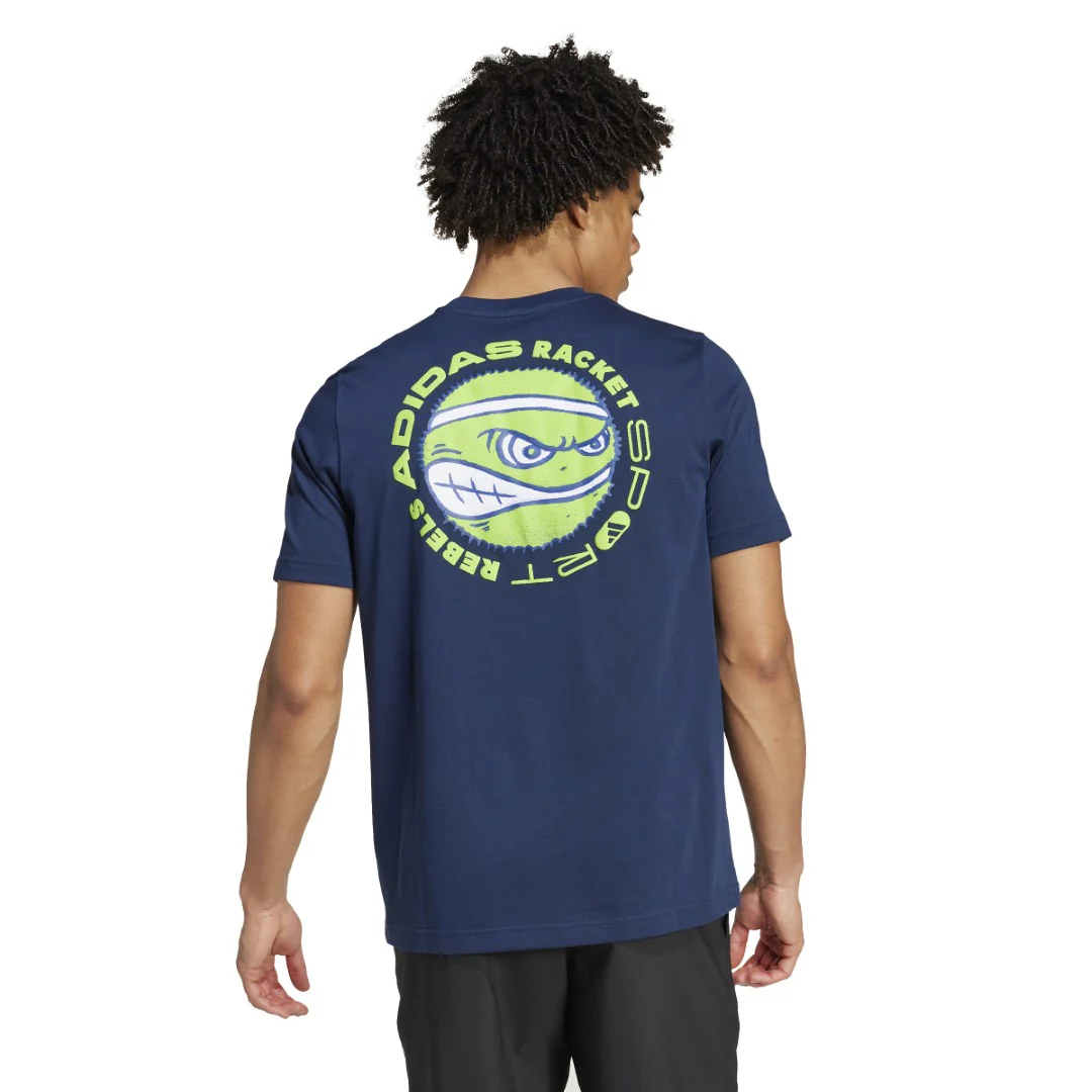 Racket Sport Rebels Graphic T-Shirt - Image 2