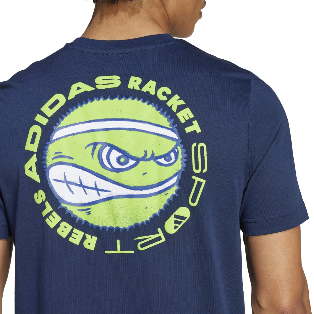 Racket Sport Rebels Graphic T-Shirt - Image 3
