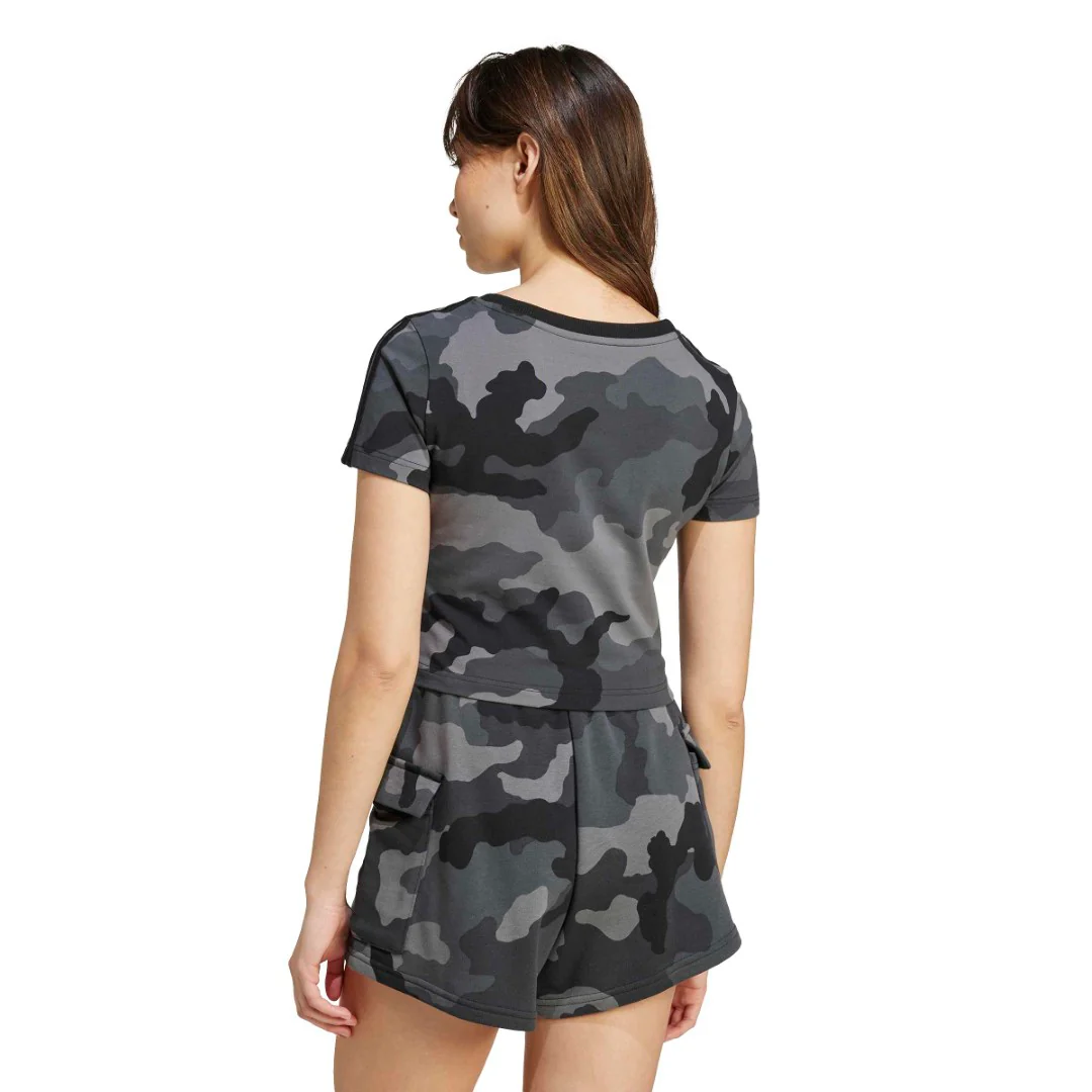Essentials 3-Stripes Camo Print Baby T-Shirt - Image 2
