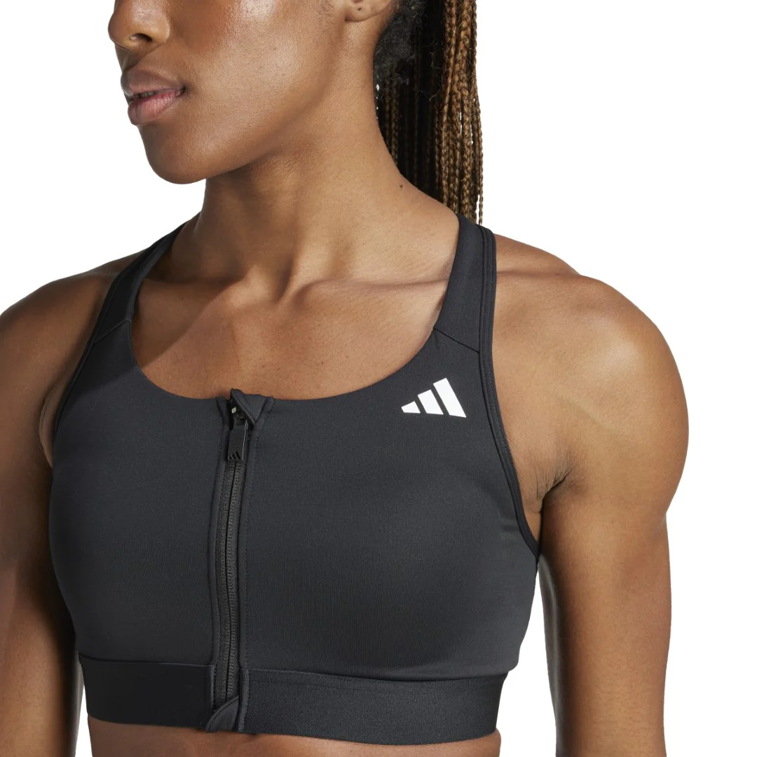 Powerreact Training Medium-Support Zip Sports Bra - Image 5