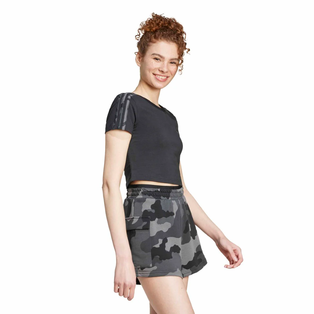 Essentials 3-Stripes Camo Print Baby T-Shirt - Image 2