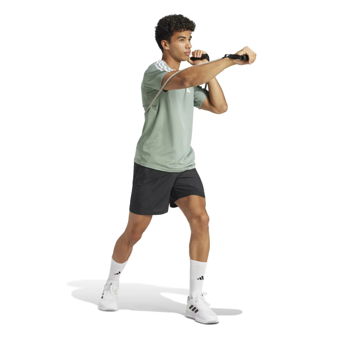 Train Essentials 3-Stripes Training T-Shirt - Image 3
