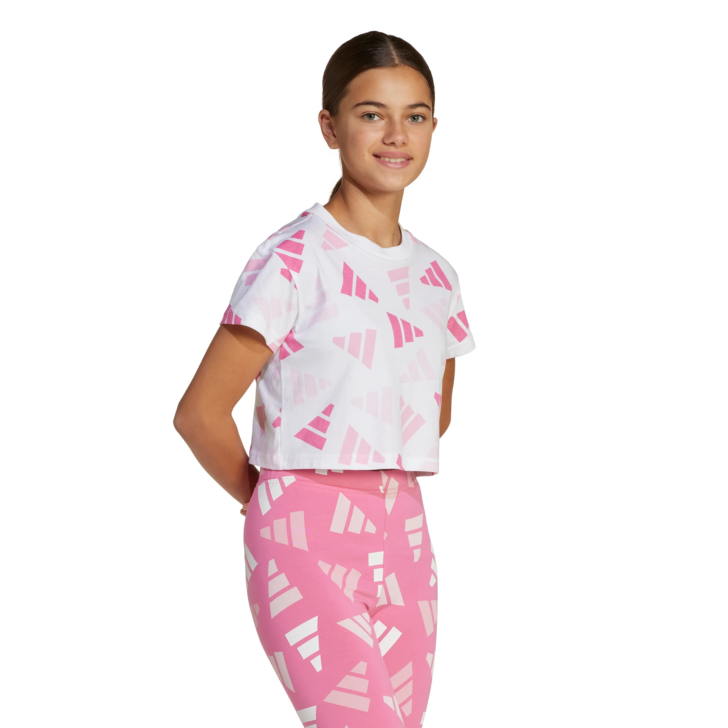 Seasonal Essentials Logo Celebration Crop T-shirt