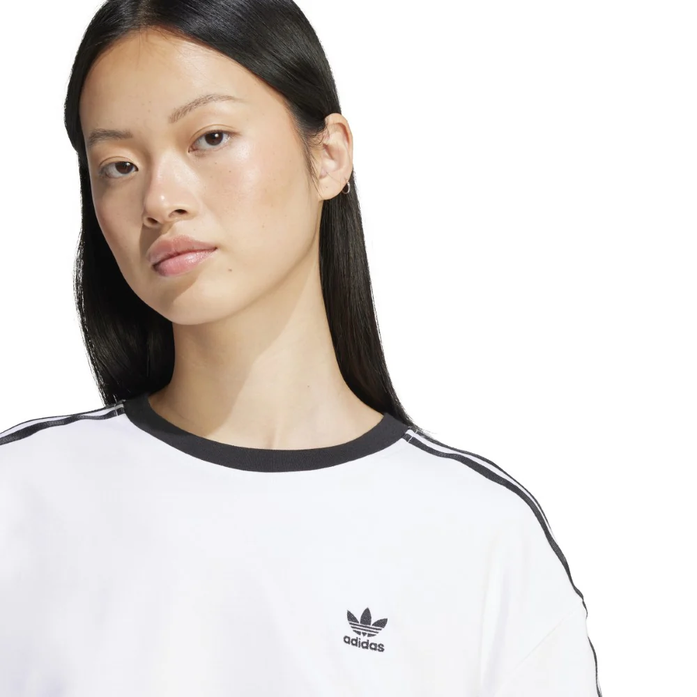 Adicolor 3-Stripes Loose Crop Tee - Image 4