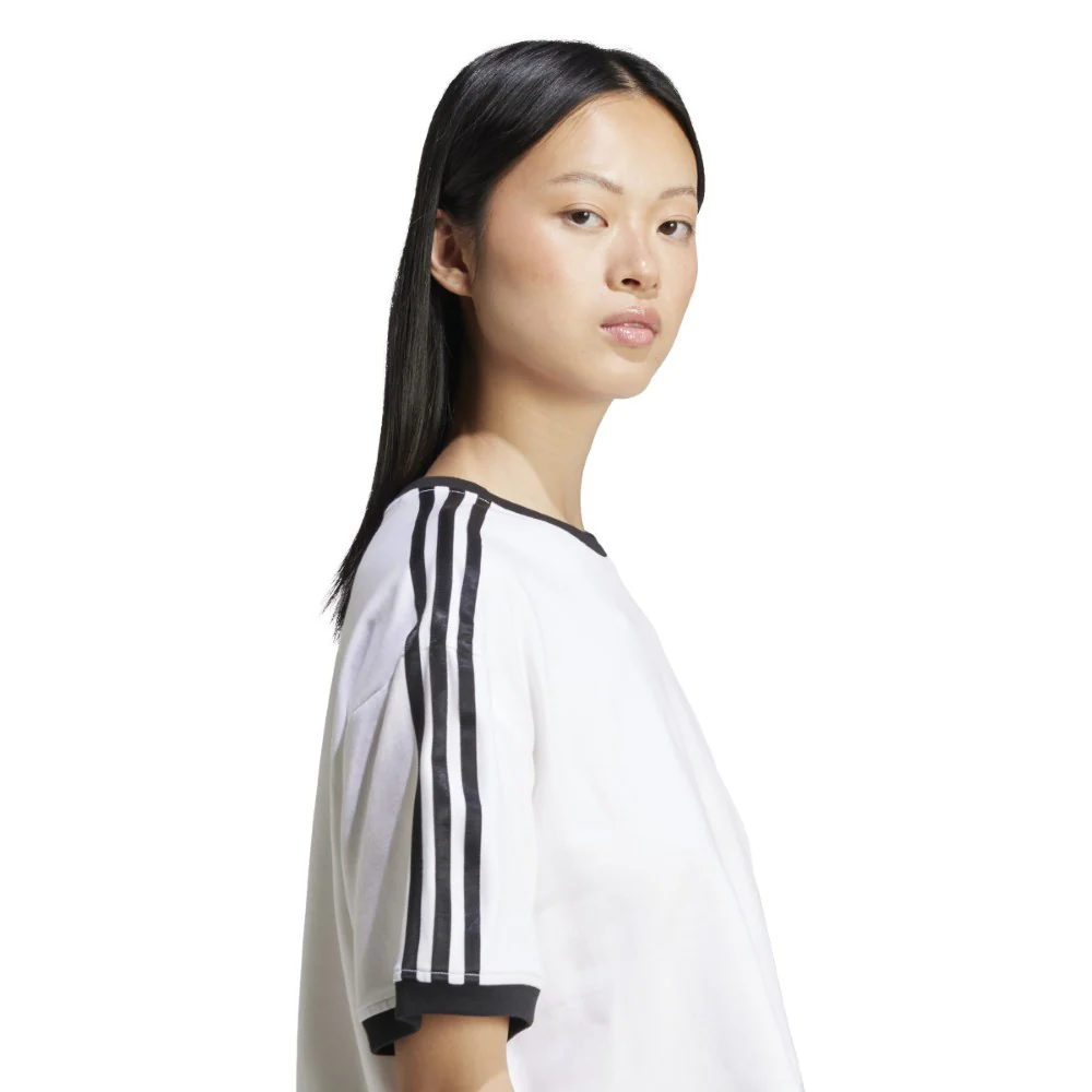 Adicolor 3-Stripes Loose Crop Tee - Image 5