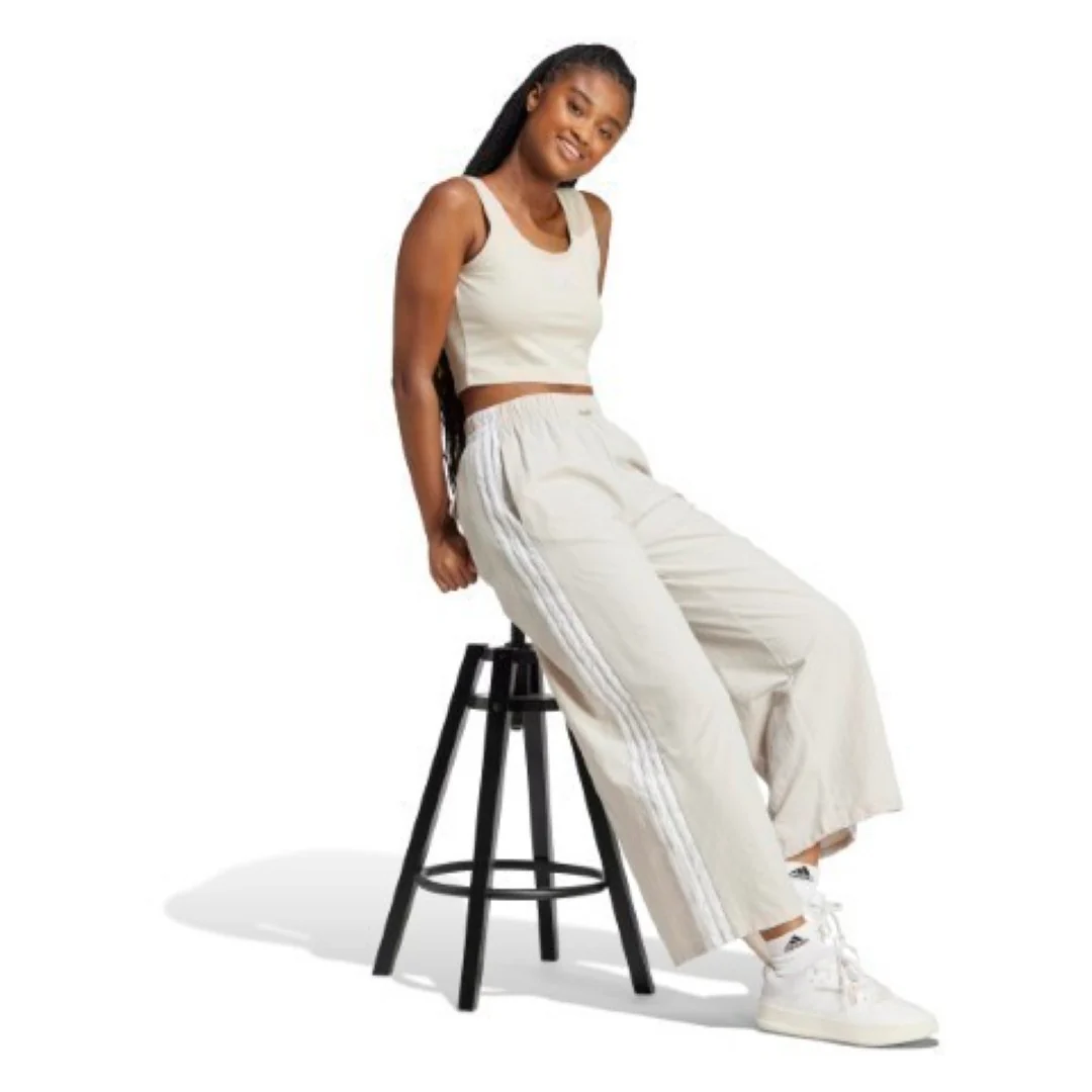 Essentials 3-Stripes Lifestyle Woven Parachute Tracksuit Bottoms - Image 2