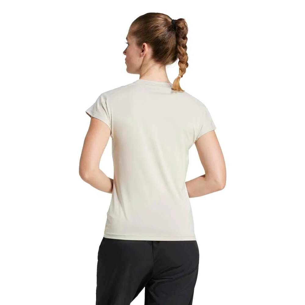 AEROREADY Train Essentials Minimal Branding V-Neck T-Shirt - Image 3