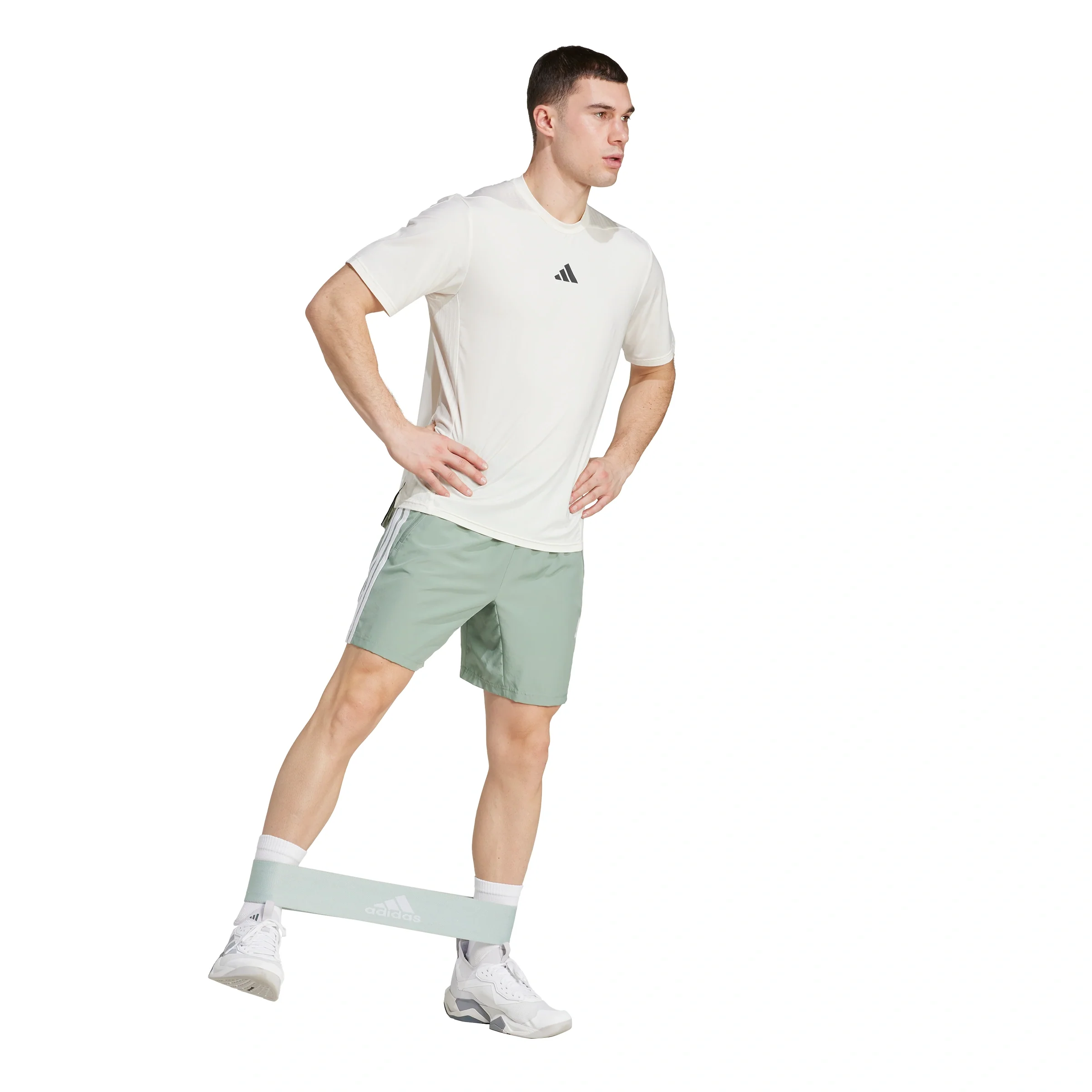 Essentials Training 3-Stripes Woven Shorts - Image 3