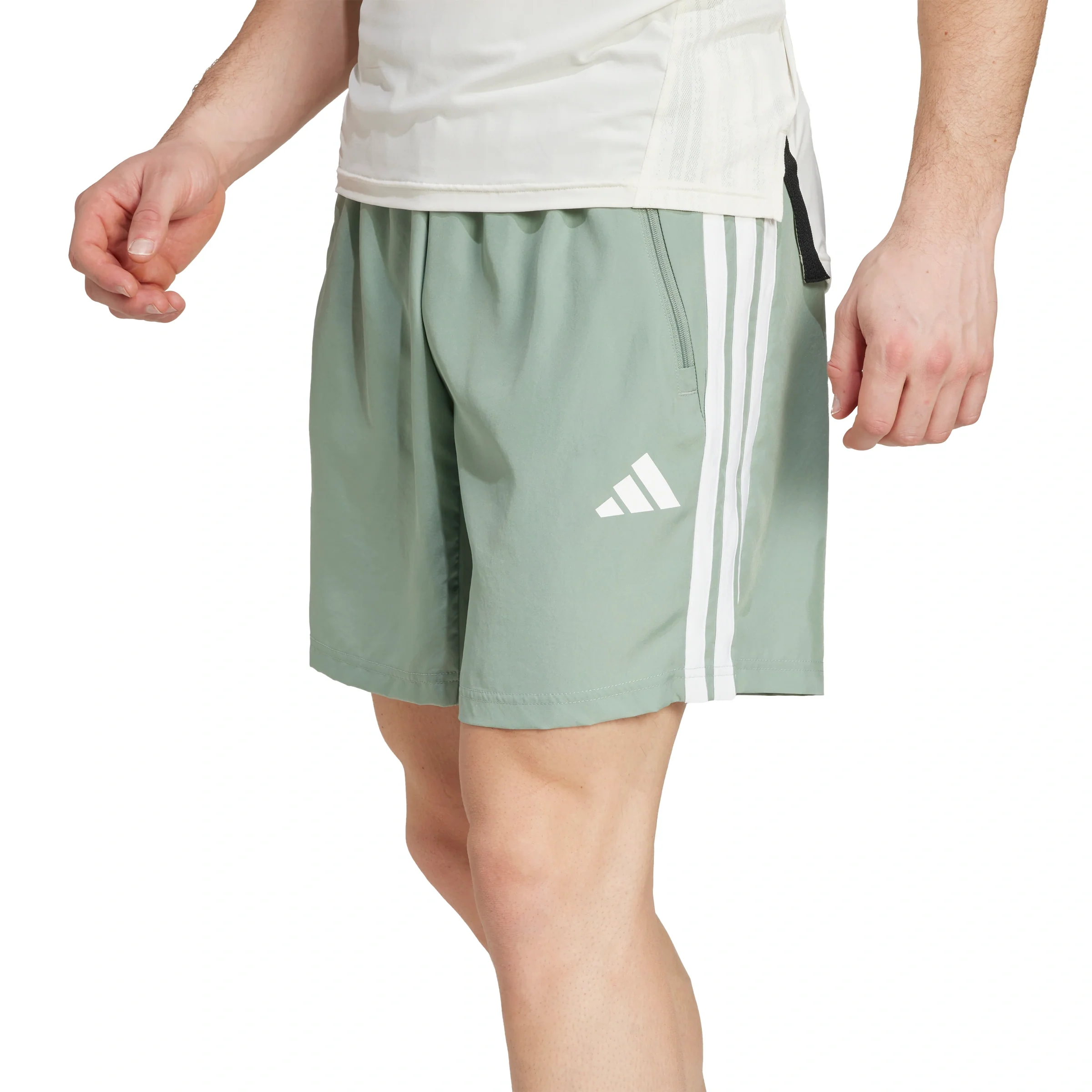 Essentials Training 3-Stripes Woven Shorts - Image 5