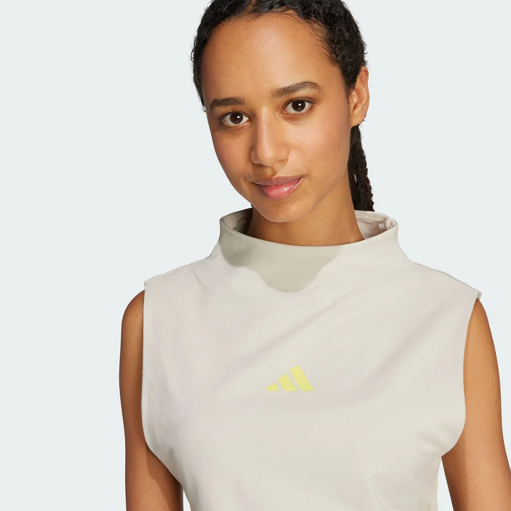 Essentials Slim High-Neck Tank Top - Image 4