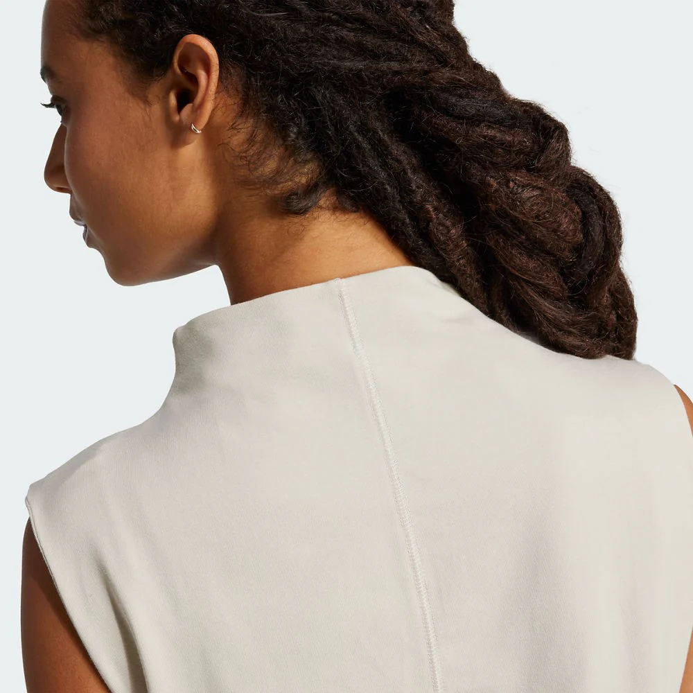 Essentials Slim High-Neck Tank Top - Image 5