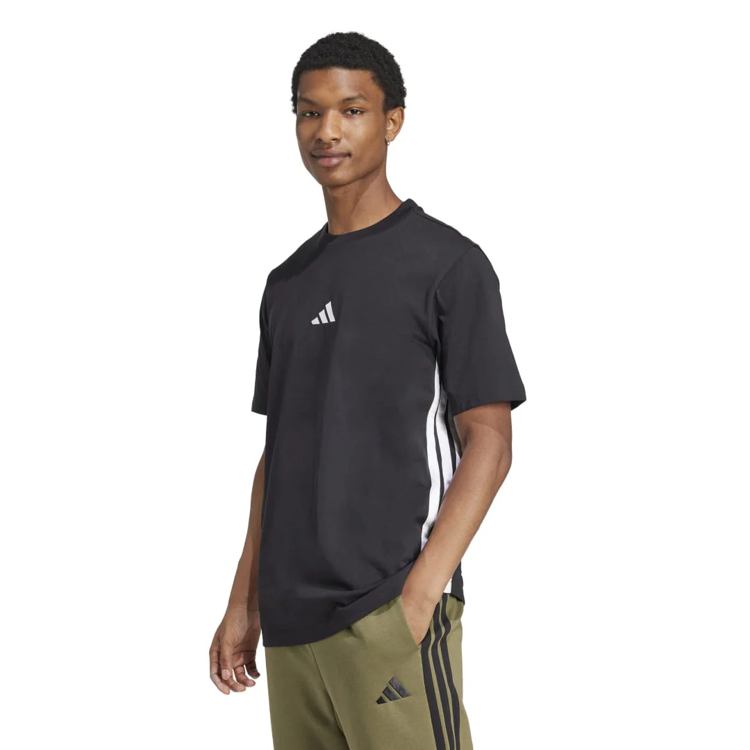 Essentials 3-Stripes Single Jersey T-shirt - Image 2